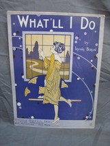 Antique 1900s &quot;What&#39;ll I Do&quot; Sheet Music #252 - £15.81 GBP