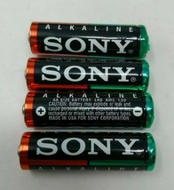 Sony Alkaline AA Battery Batteries VTG 1980s 1990s 80s 90s Prop Electronics Dead - $24.74