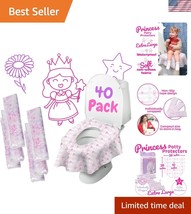 Individually Wrapped Toddler Toilet Covers - 40 Pack for Travel Convenience - $40.50
