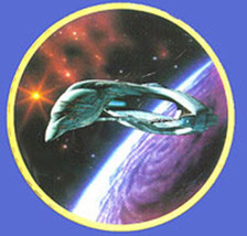 Star Trek Voyagers Series Romulan Warbird Ceramic Plate 1994 COA BOXED - £11.32 GBP
