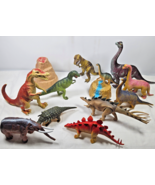 Vintage Plastic Dinosaur Toy Lot IMPERIAL Tyco Carnegie T-Rex Mammoth Lo... - $49.95