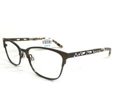 Bebe Eyeglasses Frames BB5175 200 Brown Tortoise Cat Eye Crystals 55-17-140 - £43.71 GBP