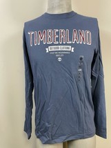 Timberland  Men&#39;s LONG SLEEVE TURQUOISE  T-Shirt 6208J-432 SIZE : L - $18.85
