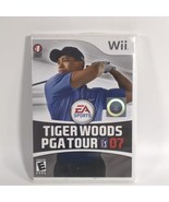 Tiger Woods PGA Tour 07 Golf Video game  (Nintendo Wii, 2007) COMPLETE w... - £5.49 GBP