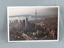 Vintage Postcard - Toronto Downtown Aerial Photo - Len Martin - $15.00