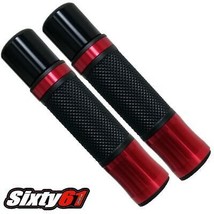 Hayabusa Black Red Grips 2008-2018 2019 2020 Suzuki Gel Comfort Hand Bar... - $53.86