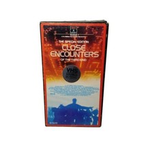 Close Encounters of The Third Kind VHS Movie 1985 RCA  Stereo Sticker on Cover  - £7.46 GBP