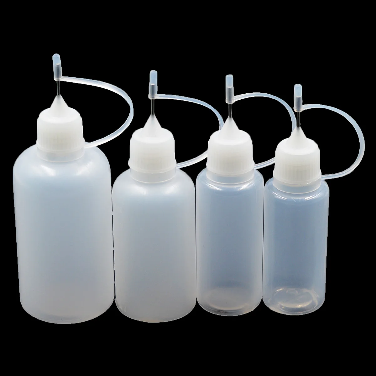 5pcs 15ml/30ml/50ml Needle Tip Glue Applicator Bottle Squeeze Bottle for Paper Q - £30.45 GBP