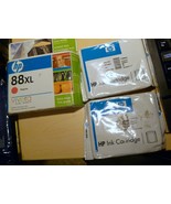 Genuine HP 88XL 88 XL 88 3 Magenta Ink Cartridges NEW - £6.25 GBP