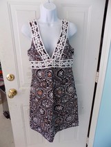 Trina Turk Secret Shift Dress Size 8 Multi Color Print EUC RETAIL $328 - £88.11 GBP