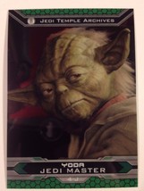 2015 Topps Star Wars Chrome Perspectives Jedi vs. Sith # 4-J Yoda - $3.99