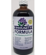 Immunity Formula With Elderberry, Echinacea, Mullein By Natural Herbal Lab - £26.42 GBP