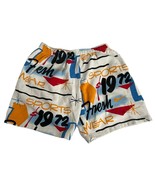Nike Shorts Men XL AOP Multicolor Spell-Out Logo Active Pockets Graffiti... - $77.94 CAD