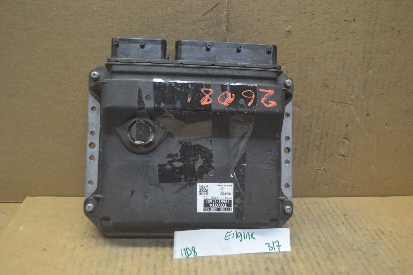 8966121600 Scion TC 2011-2012 Engine Control Unit ECU Module 638-18C4 - $7.99