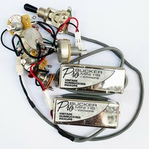 MINI EPI ProBucker Electric Guitar Pickups W/Guitar Wiring Harness For E... - £45.65 GBP