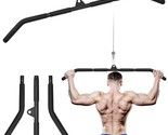 Lat Put Down Bar Cable Machine Attachment, Gym 39.37In Bar For Lat Putdo... - $35.99