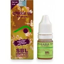 SBL Homeopathy Euphrasia 10% Eye Drops 10ml | Conjunctivitis | Multi Pac... - £6.66 GBP+