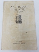 American Theatre Tobacco Road St. Louis Market Street 1939 Program - £15.09 GBP