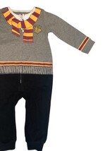 Harry Potter Gryffindor Baby Romper Jumpsuit 12M Zip Up Costume Outfit image 3