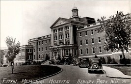 RPPC Asbury Park New Jersey Fitkin Memorial Hospital Real Photo Postcard U9 - £23.45 GBP