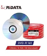 RiDATA DVD-R - 16X - 120min. - 4.7GB Shrink Wrap 50 Pack Spindle - £19.01 GBP