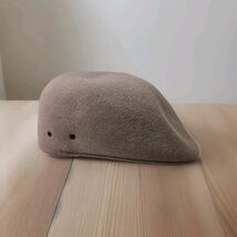 Avalon Vintage Classic Wool Felt Driver's Cap Size Medium Gatsby Style B... - $32.67