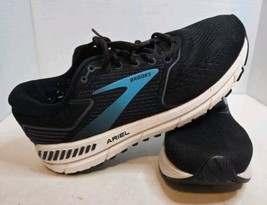 Brooks Womens Ariel 20 1203151D064 Black Running Shoes Sneakers Size 8 D - $29.02
