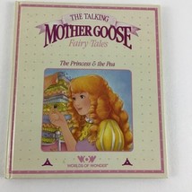 The Talking Mother Goose Fairy Tales Book Princess &amp; The Pea Worlds Of Wonder  - £13.35 GBP