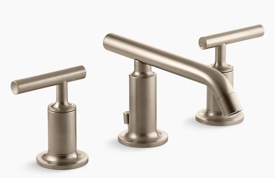 Primary image for Kohler 14410-4-BV Purist Bathroom Faucet -Vibrant Brushed Bronze- FREE Shipping!