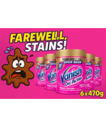 Vanish Gold Oxi Action Powder 6 x 470g | Colour Stain Remover | Quick Wa... - $930.32 MXN