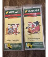 Yard Art DIY Pattern Santa Engineer / Flying Sleigh Christmas Holiday - $17.99