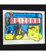 Arizona Travel Label Decal Luggage Car Stickers with Sleeve 3&quot; x 4 1/2&quot; - $17.26 CAD