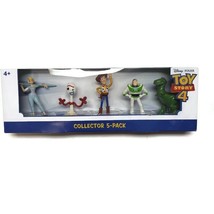 Disney Pixar Toy Story 4 Collector 5 Pack Woody Bo Peep Buzz Lightyear Forky Rex - £11.17 GBP