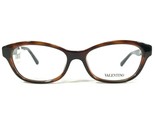 Valentino V2681 242 Eyeglasses Frames Brown Havana Tortoise Cat Eye 53-1... - $128.69