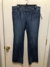 NWT Gap Premium Bootcut Womens SZ 10A Denim Blue Jeans 34X31 8&quot; Rise - $17.81