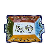 Vintage Casa Elite Olive Dei Colli Serving Dish 12&quot; x 17&quot; - $37.73 CAD