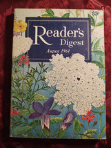 Readers Digest August 1961 SAC Joe David Brown Cornelia Otis Skinner  - $8.10