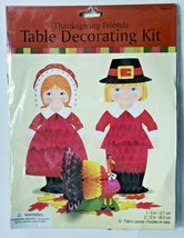 1990&#39;s Amscan Thanksgiving Friends Table Decorating Kit New In Packaging - £11.70 GBP