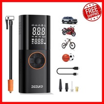 Fast Cordless Air Pump with Digital Gauge: Multi-Functional Tire Inflator - $935.95 MXN