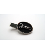 Vintage Tin Snips Metal Shears Snips Tool Tie Bar Clip 4.2cm BB13 - $21.62 CAD