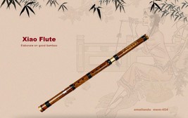 G key Chinese Xiao Bamboo Flute Woodwind Vertical Traditional Musical Instrument - £36.05 GBP