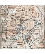 Map La Rochelle Southern France Rare 1914 Lithograph WW1 Street Mini DWA... - €34,61 EUR Map La Rochelle Southern France Rare 1914 Lithograph WW1 Street Mini DWA... - €34,61 EUR
