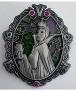 Disney Parks 2015 Wonderfully Wicked Evil Queen LE Pewter Pin - €27,86 EUR