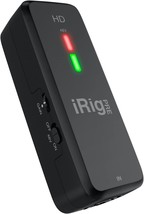 Ik Multimedia Irig Pre Hd Class-A Xlr Mic Preamp And Audio Interface, Mac And Pc - $103.99