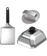 Blackstone 5462 Hamburger Kit (3 Piece) � Metal Flipper Spatula Turner, ... - $72.12