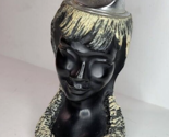 Tiki Frank Schirman Black Coral Table Lighter Momi Girl Hawaii Vintage M... - $64.30