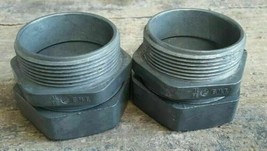 2&quot; AL&amp;FE EMT COMPRESSION COUPLING  (LOT OF 2) **FREE SHIPPING** - £17.95 GBP