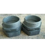 2&quot; AL&amp;FE EMT COMPRESSION COUPLING  (LOT OF 2) **FREE SHIPPING** - £17.77 GBP