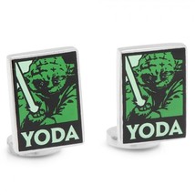 Star Wars - YODA POP Art Cufflinks by Cufflinks Inc. - $1,005.56 MXN