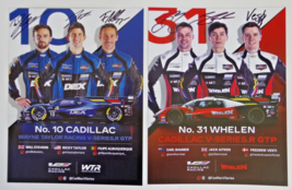 2025 12 Hours of Sebring Signed Cadillac Racing V-GTP #10 #31 Hero Cards... - £13.01 GBP